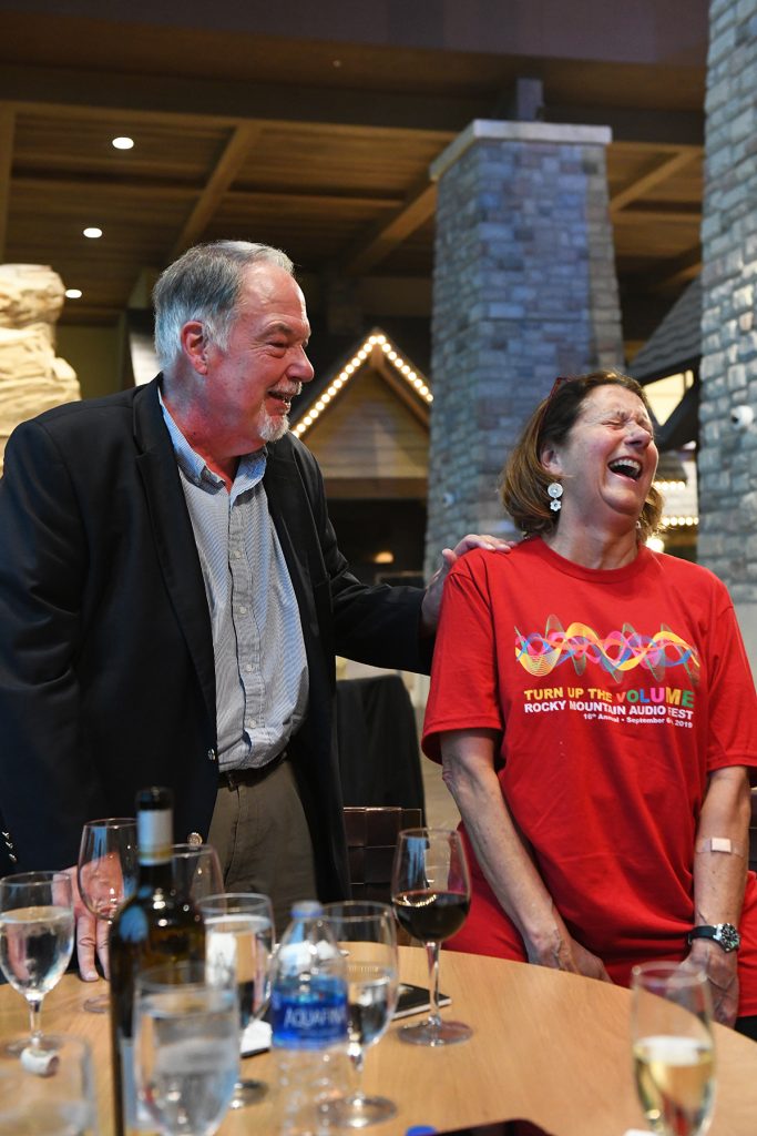 Bill Leebens at Rocky Mountain Audio Fest 2019
